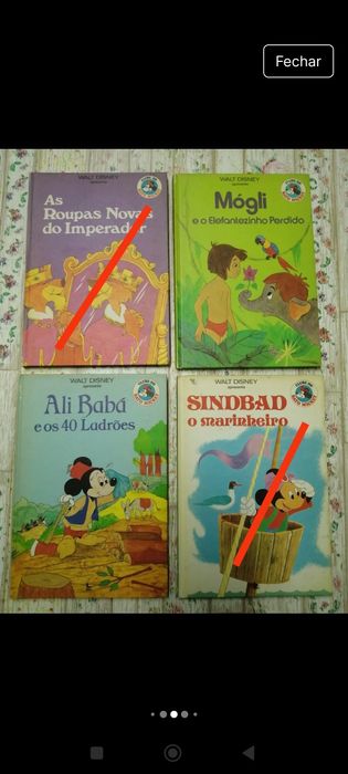 Livros Clube do Rato Mickey, vintage
