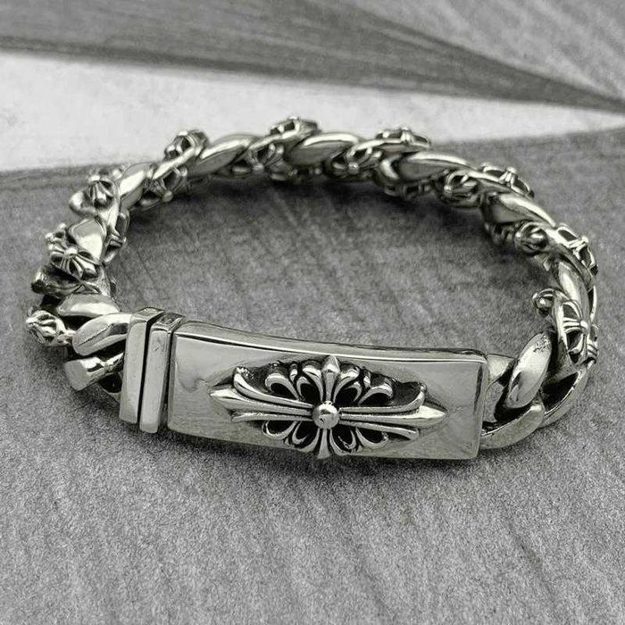 Чоловічий браслет на руку Chrome Hearts