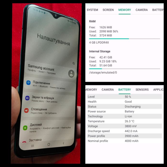 Samsung Galaxy A30S, 4/64Gb