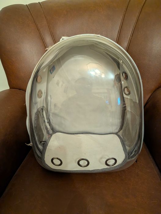 Mochila transportadora de animais