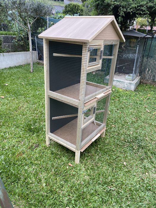 Gaiolas para passaros com 140 x 60 x 45