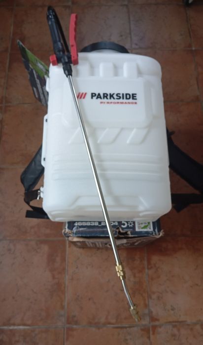 Pulverizador/ máquina de sulfatar a bateria Parkside Performance 20V