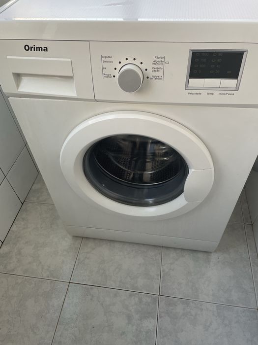 maquina de lavar roupa + frigorifico