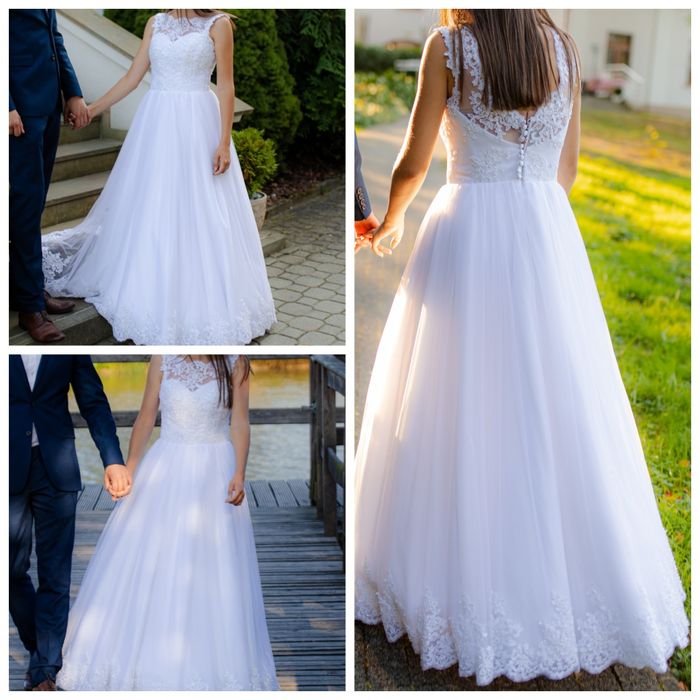 Suknia ślubna rozm s