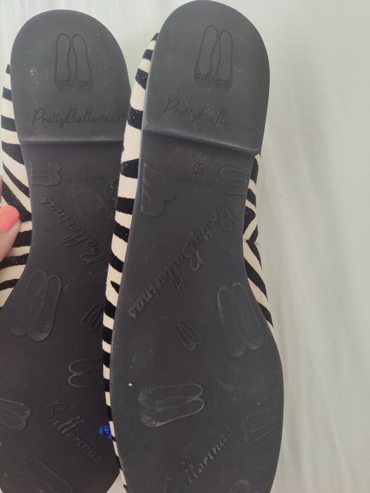 Pretty Ballerinas tamanho 37, zebra
