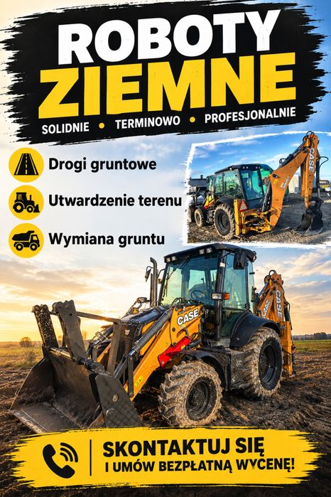 ROBOTY ZIEMNE-solidnie profesjonalnie!