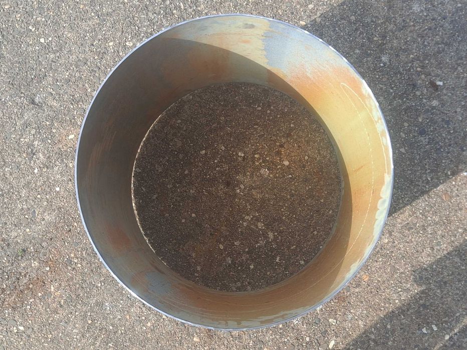 Rura stalowa 525 x 3 mm - walec przepust zbiornik grill kominek koza