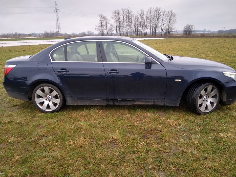 Karoseria BMW E60 E61 ORIENTBLAU METALLIC Maska Zderzak Błotnik Xenon