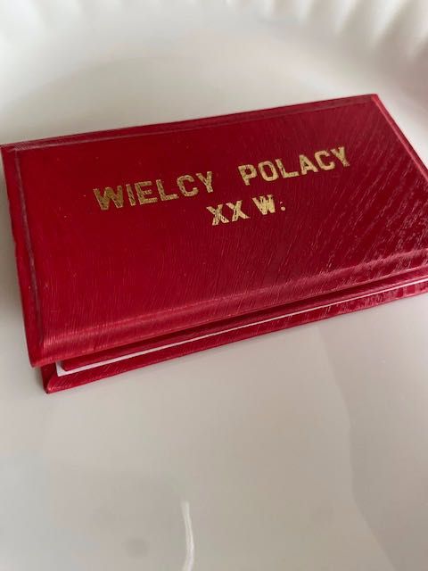 Polska, zestaw 4 Numizmatów / medali Wielcy Polacy XX w. Numizmatyka