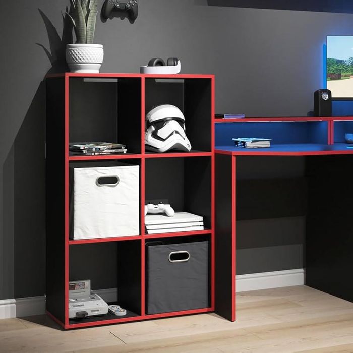 Regał kostkowy gamingowy półka na książki płyty gry