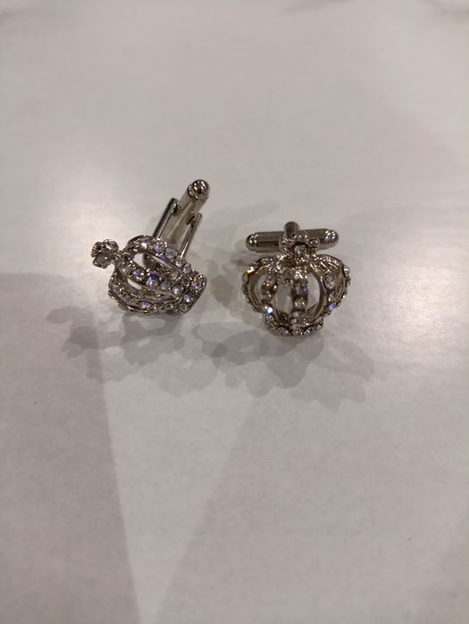 Spinki do mankietów korony