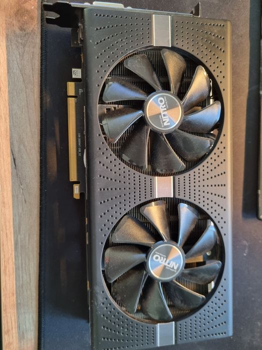 AMD Rx580 8gb vram sapphire nitro+