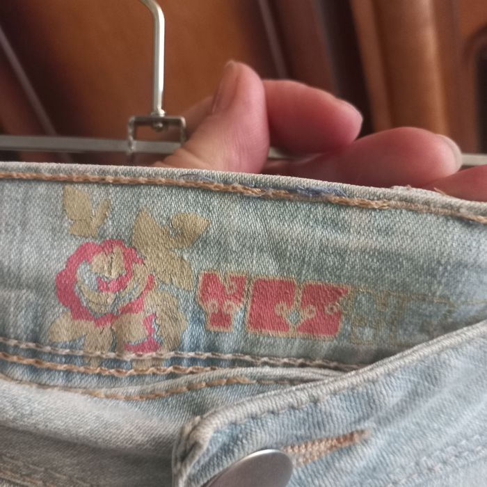 Krótkie spodenki,  jeansowe, niebieskie, rozmiar 42
