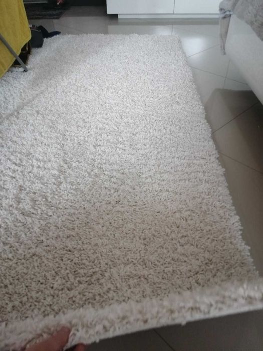 Чорний ворсистий килим Shaggy! Лахматі килими - Кращий Вибір!