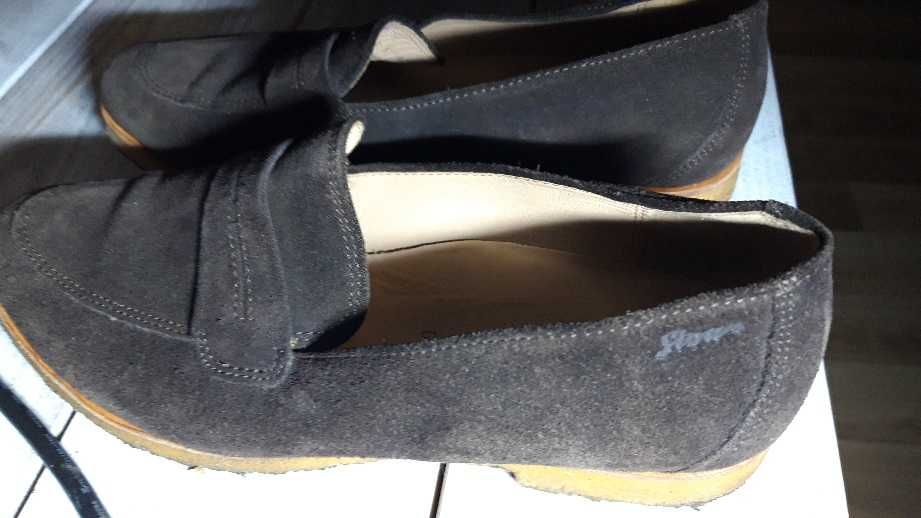 Pólbuty Sioux skóra brąz 38 SUPER