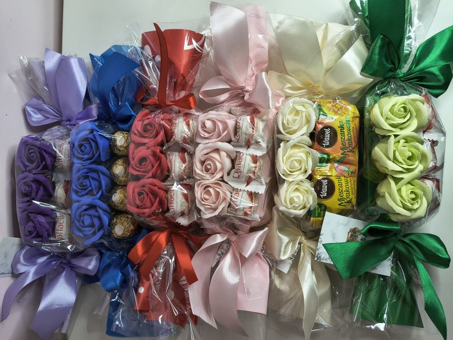 Słodki upominek  cukierek prezent na dzień babci dziadka święta