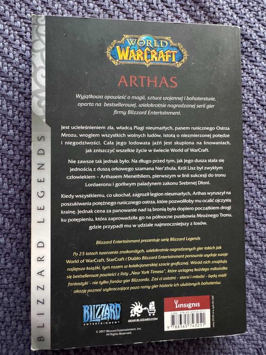 World of Warcraft: Arthas Przebudzenie Króla Lisza po polsku