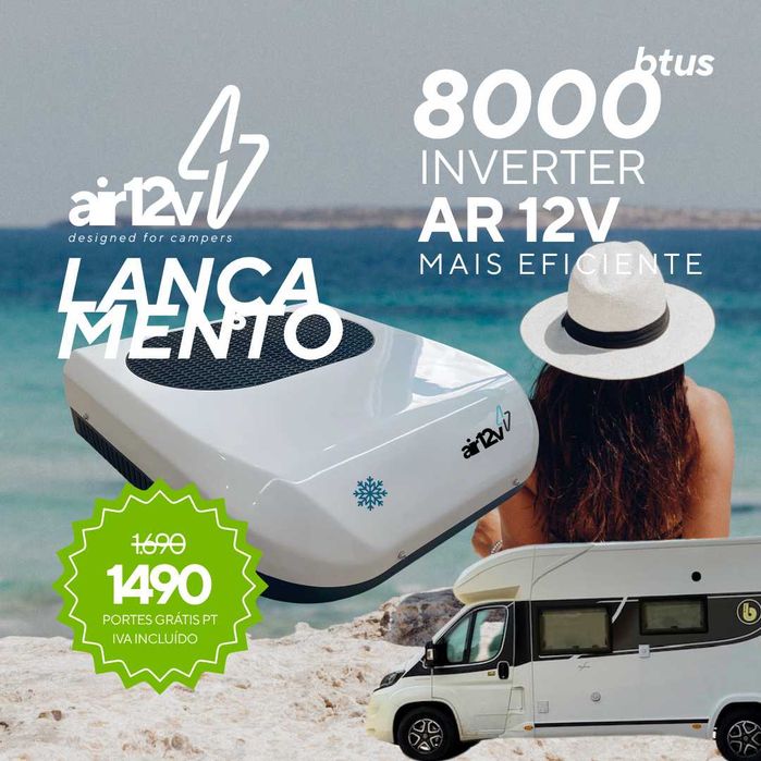 Ar Condicionado 12v para Autocaravanas
