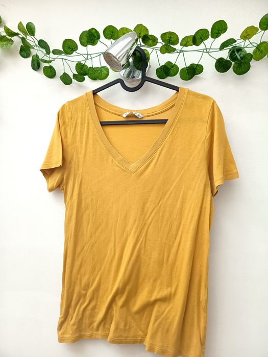 T-shirt Amarelo Mostarda