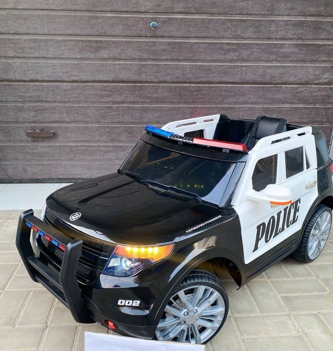 Детский электромобиль Форд Полиция дитячий електромобіль рация USB