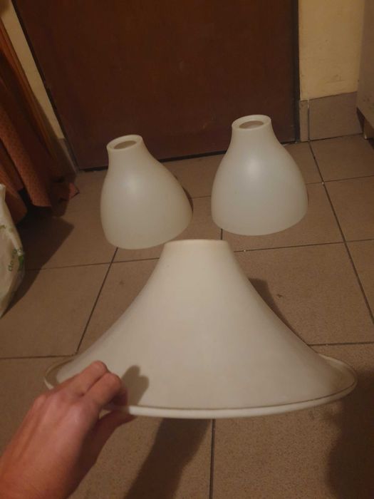 1 plastikowy klosze klosz ikea bialy plastikowy abazur kloszy plastik