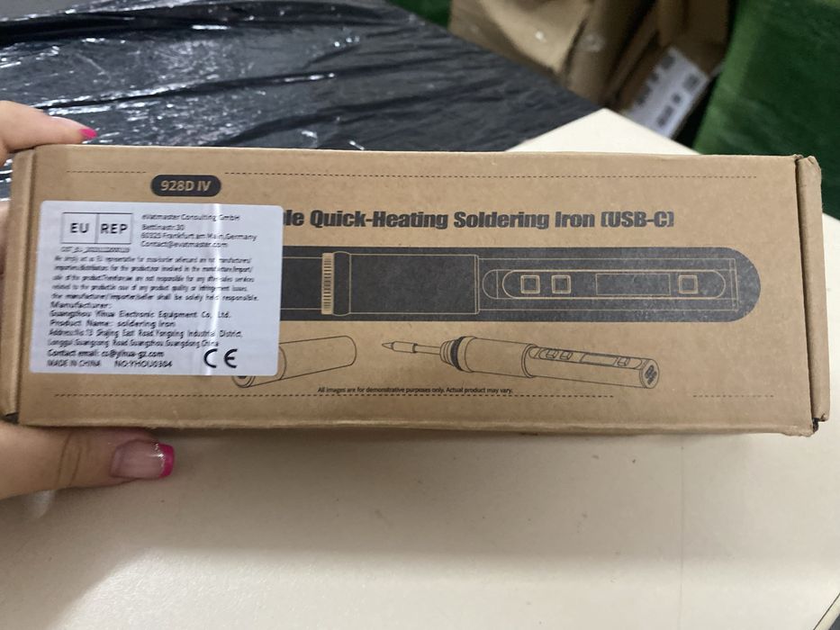 Ferro de soldar novo