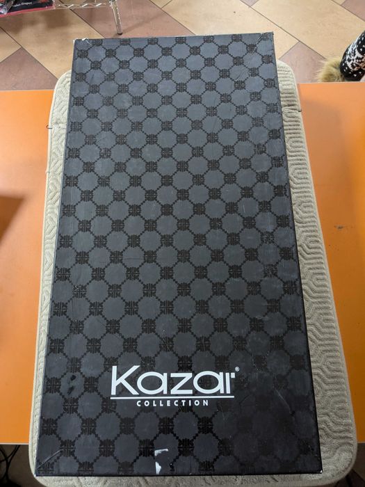 Kazar kozaki za kolano czarne rozm. 37