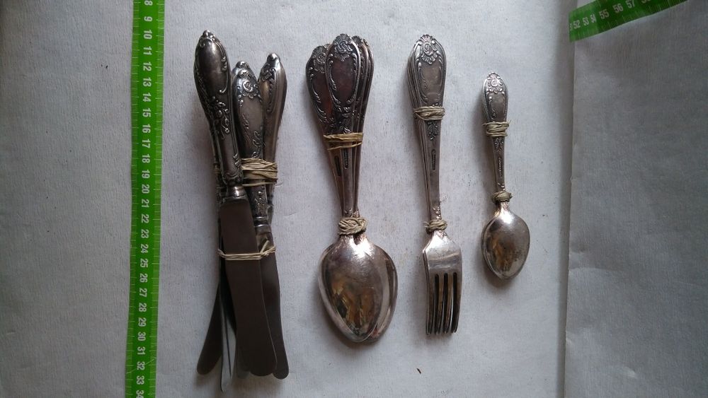 Komplet sztućców Plater rosyjskich w cenie 360 zł