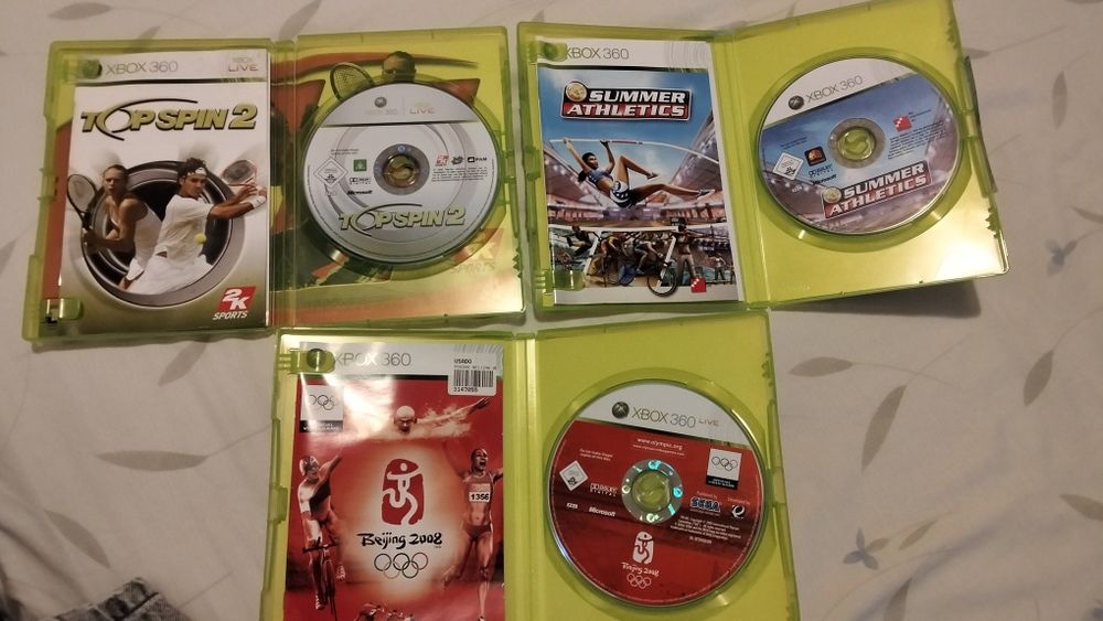 3 jogos da Xbox 360 pouco usados em ótimo estado de conservação valor você que escolhe quanto quer dar, valor negociável