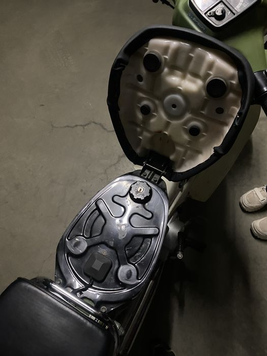 Мопед Yamaha Town Mate 50сс на номерах!