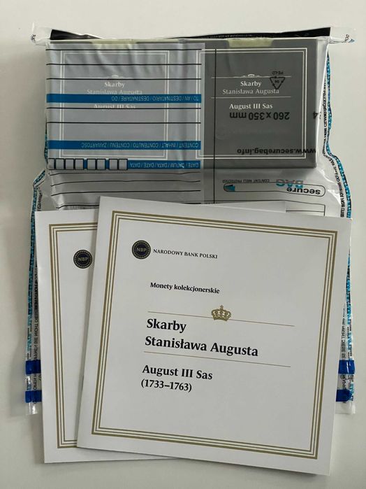 2 szt. 50 zł August III Sas 2023 SSA (w folii secure bag)
