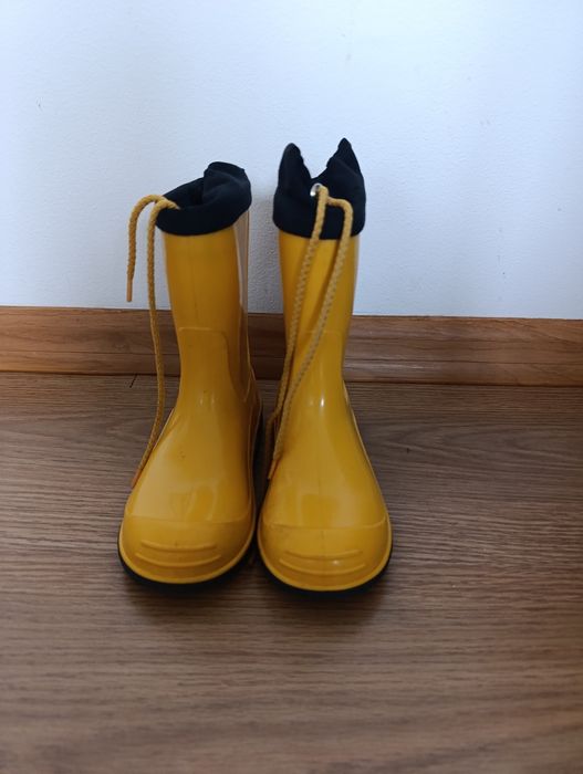 Żółte kalosze dziecięce Endo