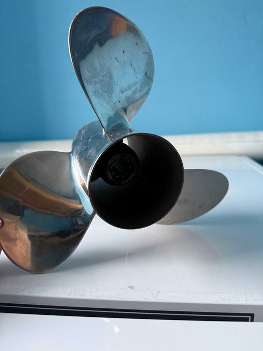 Винт для лодочного мотора, нержавейка 9  7 \ 8х12