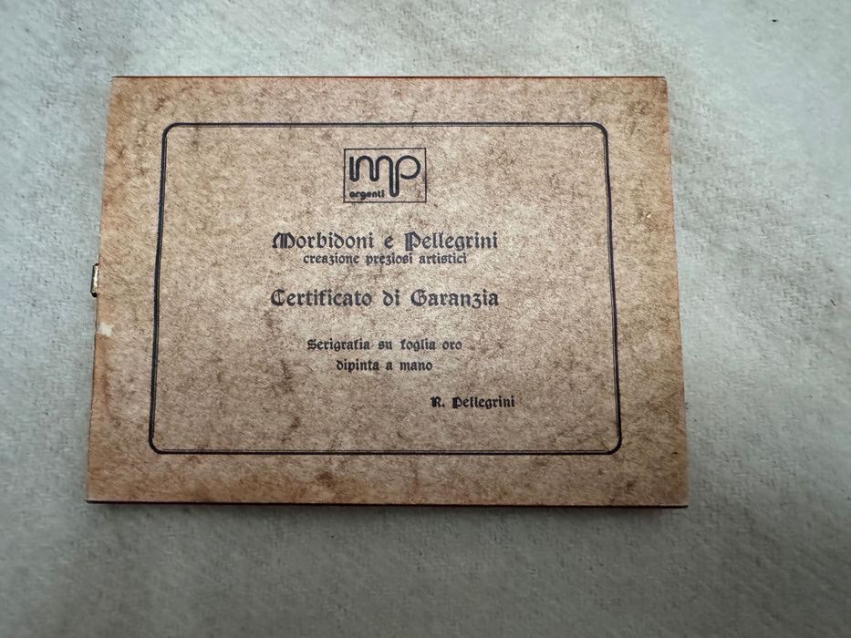 Вінтажна картина золото Італія