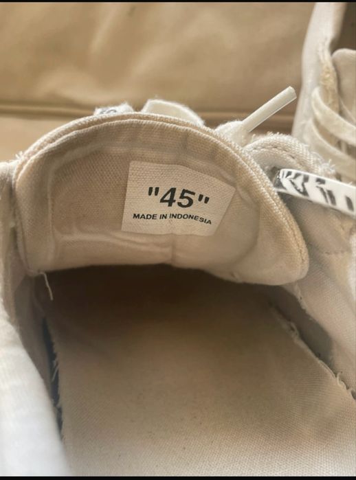 Sapatilhas OFF-WHITE VULCANIZED Originais