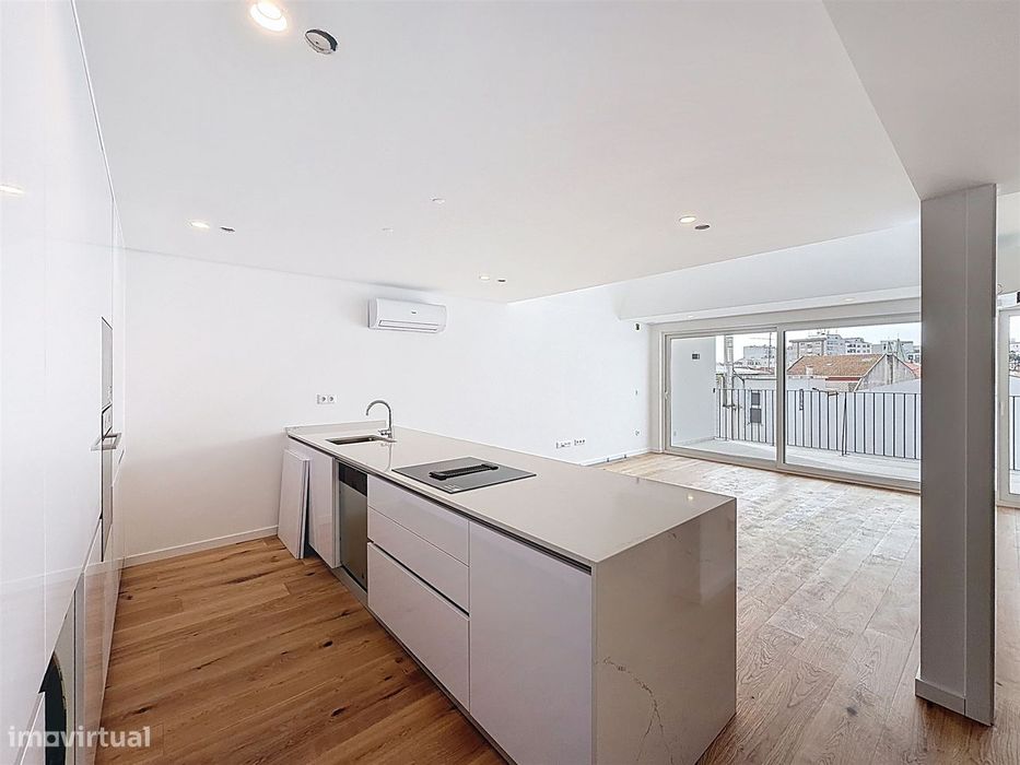 Apartamento T1+1 no centro da cidade