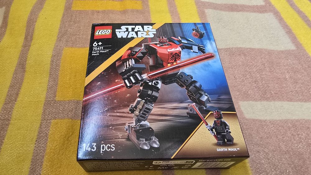 Nowe Klocki Lego Star Wars 6 + 75411 Mech Dartha Maula