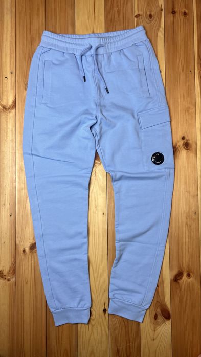 Cp company spodnie sportowe niebieski C.P. Comapny L goggle linza logo
