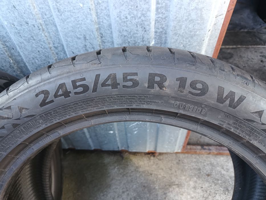 Opony letnie 245/45/19 Continental/Petlas