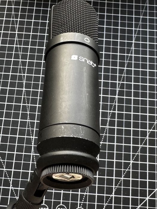 Mikrofon SNAB HF-50 + pop filtr MOZOS