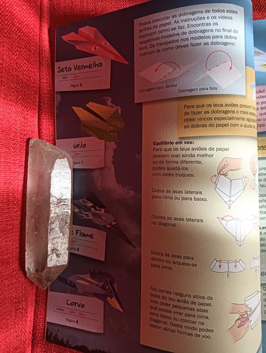 Aviões de Papel 19 instruções e 30 modelos prontos a dobrar