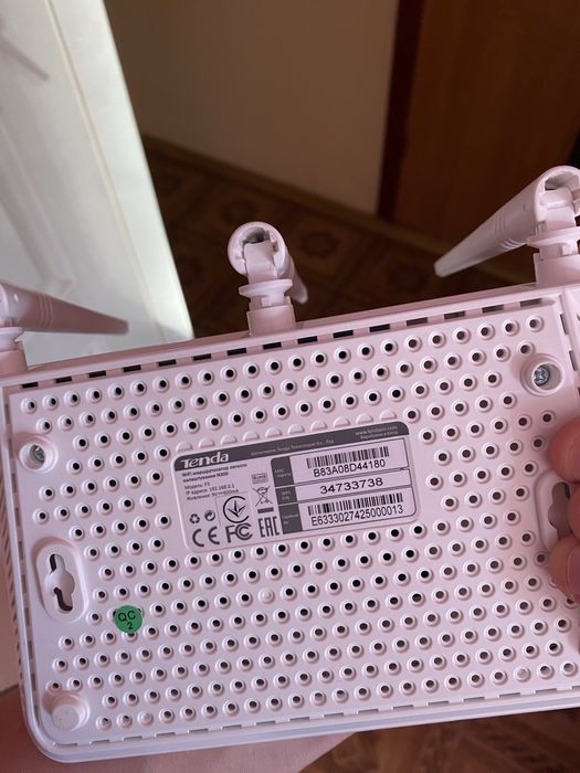 Роутер Tenda F3 WiFi4/ N300/ 100 Мбіт/с