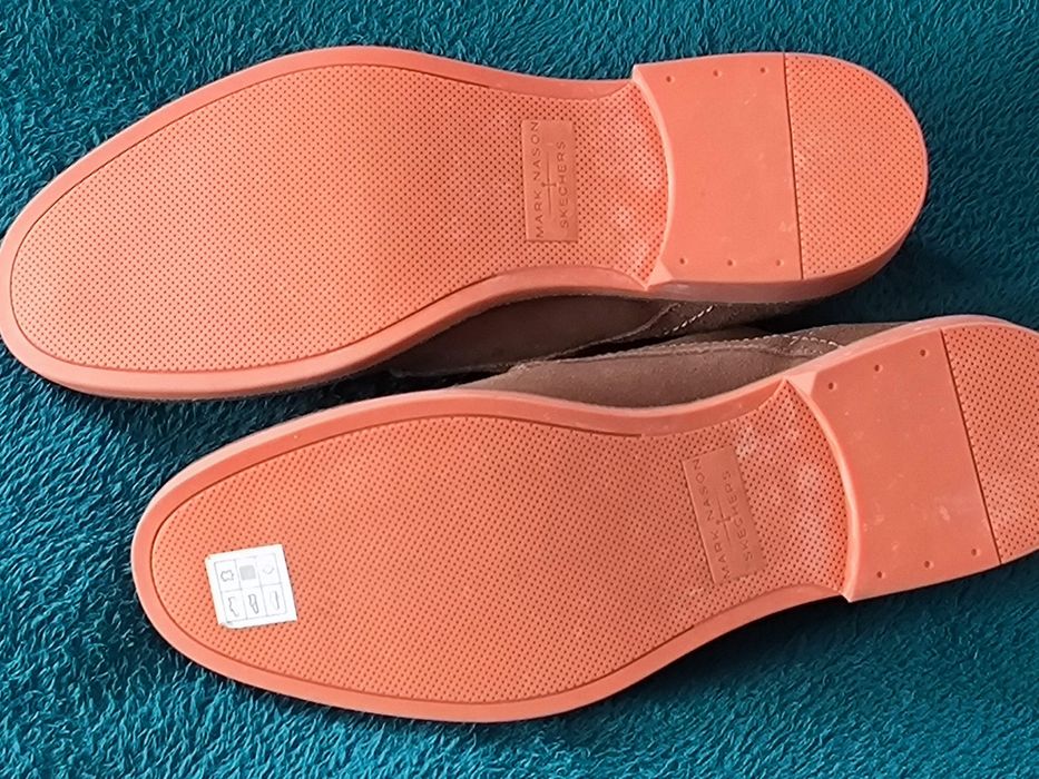 Zamszowe półbuty Skechers rozm. 45