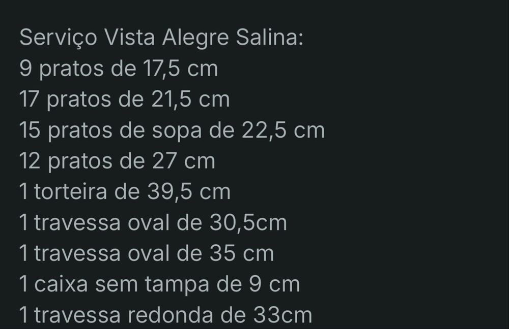 Serviço Vista Alegre Salina Novo