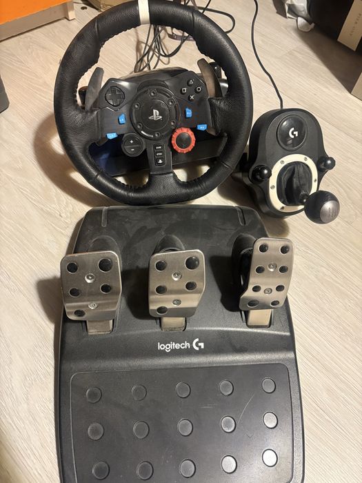 Logitech G29 + shifter