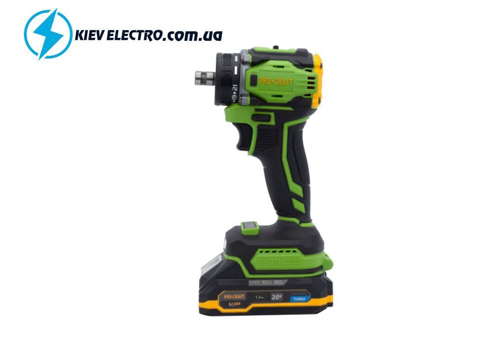 Шуруповерт бесщеточный Procraft PA18Pro DFR (с 1 АКБ в кейсе) АКЦИЯ !!