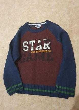 Светр теплий вовна 110-116 chico tu