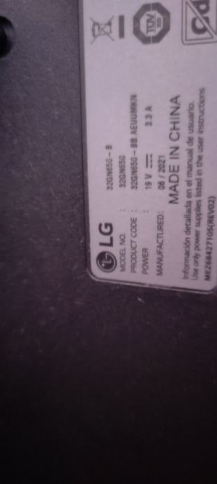 Monitor LG 32 165hz qhd 2k