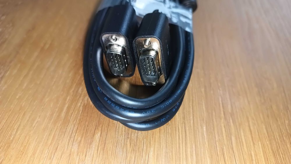 Oryginalny, nowy kabel firmy DELL do monitora VGA - VGA