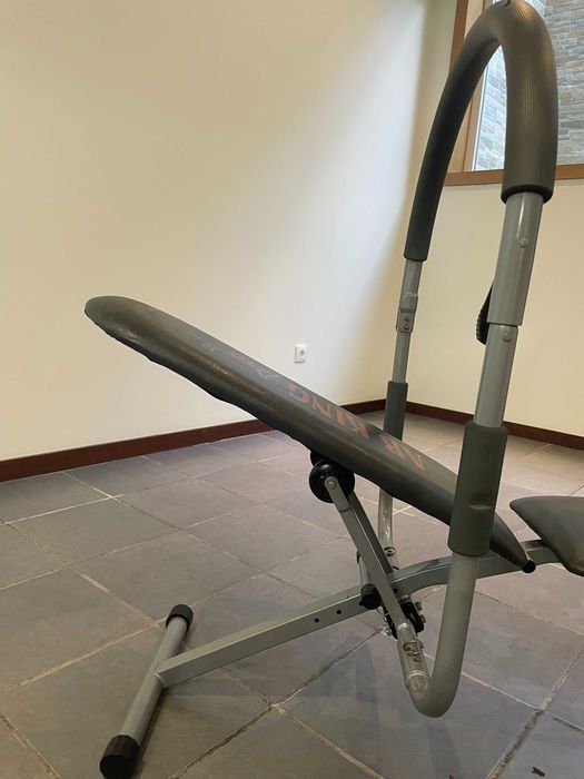 Banco Ginástica / Musculação e Abdominais - Como Novo